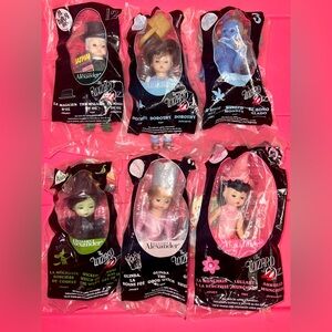 The Wizard of Oz Alexander Madame Happy Meal Toys Set of 6 NEW